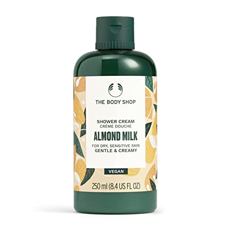 The Body Shop Almond Milk & Honey Soothing & Caring Shower Cream, 250 Ml