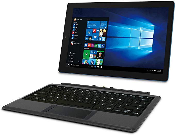 RCA 10 & 12.2 inch Cambio Windows 10 Tablet with Keyboard (10.1", Blue)