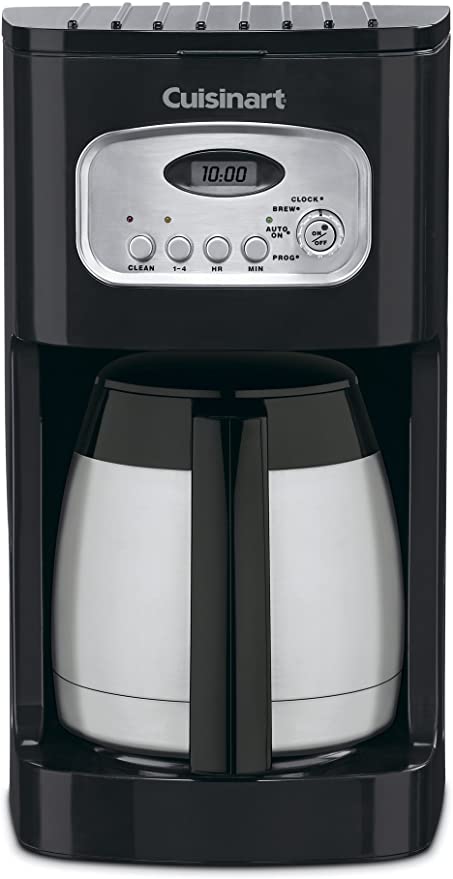 Cuisinart DCC-1150BKFR 10 Cup Thermal Coffee Maker, Black (Renewed)