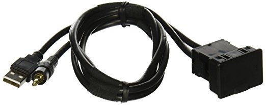 Metra AX-USB-35EXT 3.5mm iPod to USB Extension Cable - 27-Inch - Black