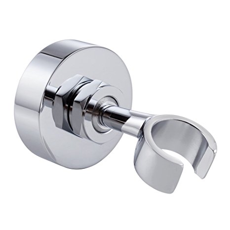 KES C213 Brass Shower Head Bracket Holder Stepless Adjustable Wall Mount, Polished Chrome