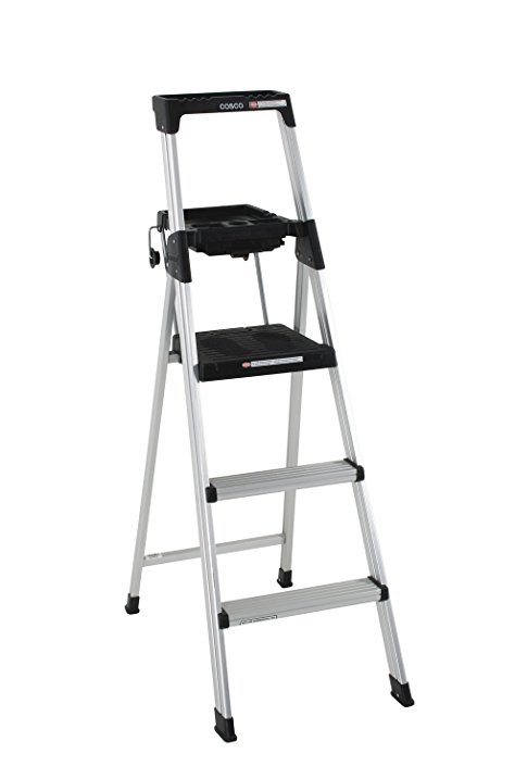 Cosco 20-502ABL Signature Series Premium 5-Foot Aluminum Step Ladder