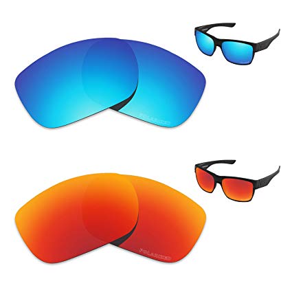 Tintart Performance Lenses Compatible with Oakley TwoFace Polarized Etched - Value Pack