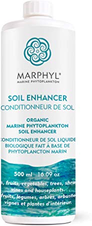 Marine Phytoplankton (micro seaweed) Liquid Organic Fertilizer / Soil Enhancer 500ml / 16.9 oz (3 sizes) from Vancouver Island, BC, Canada