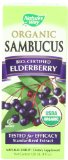 Natures Way Organic Sambucus Elderberry Syrup 4 Fluid Ounce