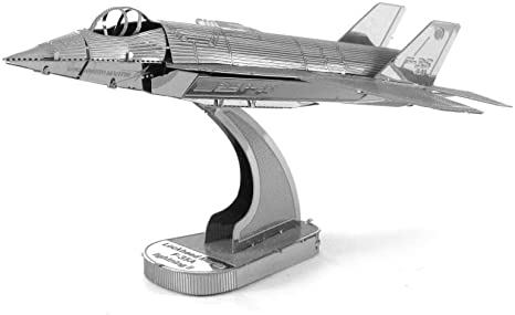 Metal Earth Fascinations F-35A Lightning II Airplane 3D Metal Model Kit