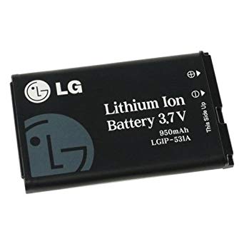 Lg KG280 KF310 KU250 LGIP-531A OEM Li-Ion Cell Phone Battery (950 mAh)