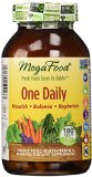 MegaFood One Daily Tablets 180 Count Premium Packaging