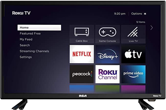 RCA 24" ROKU Television, 720p, Black (RTR2461-CA)