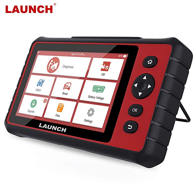 LAUNCH CRP909 Automotive Obd2 Diagnostic Scanner with 7'' Touch Screen for All Systems & All Cars Diagnosis, Including 15 Service Functions Oil Reset,ABS,SRS,EPB, SAS,DPF, TMPS, IMMO