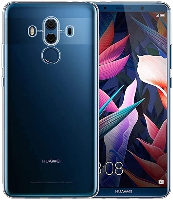 NEW'C Funda para Huawei Mate 10 Pro, Anti- Choques y Anti- Arañazos, Silicona TPU, HD Clara