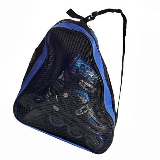 High Bounce Rollerblades Bag, Hockey Skate Figure Shoes Case Roller Holder Inline & Helmet