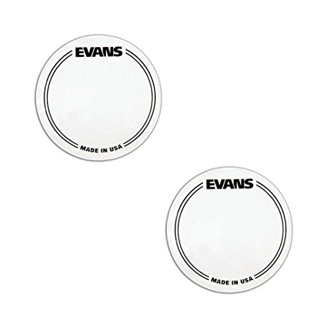 Evans EQ Single Pedal Patch, Clear Plastic