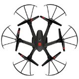 UTO Drone U960 Hexacopter with Camera Live Video Hd Camera Wifi FPV RTF Headless Mode One Key Return 3d Rolls Launched on Hand Toys 24ghz 4 Ch 6 Axis Gyro Helicopter Quadcopter Quad Copter with Camera Black
