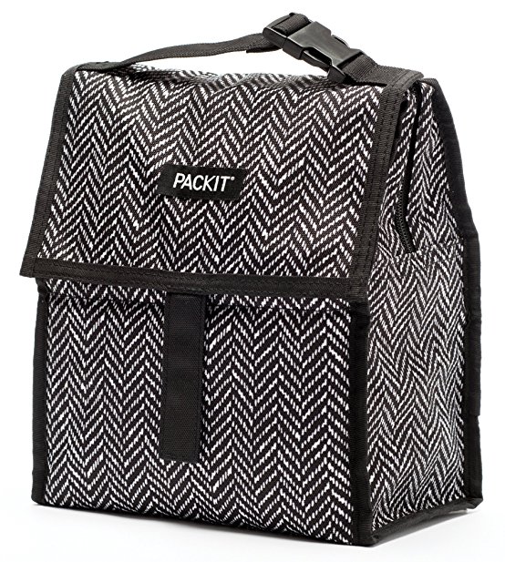 PackIt Freezable Lunch Bag with Zip Closure, Sophie