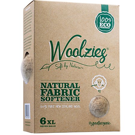 Woolzies, the Original Highest Quality Wool Dryer Balls (1, Grey)