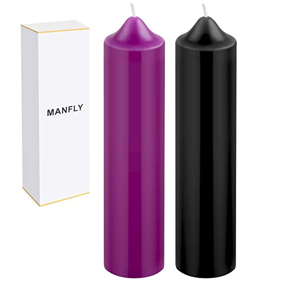 MANFLY Low Temperature Candles, Romantic Candles Sets for Wedding, Birthday, Party, Festival