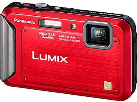 Panasonic Lumix TS20 16.1 MP TOUGH Waterproof Digital Camera with 4x Optical Zoom (Red)