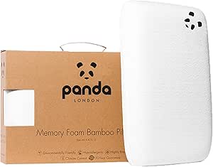 Panda Memory Foam Bamboo Pillow (2024)