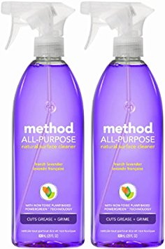 Method All Purpose Natural Surface Cleaning Spray - 28 oz - French Lavender - 2 pk