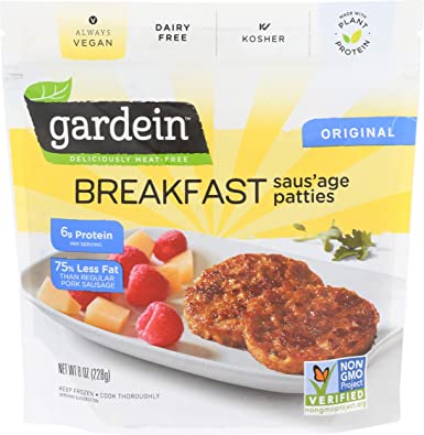 Gardein, Breakfast Saus'age Original, 8 Ounce