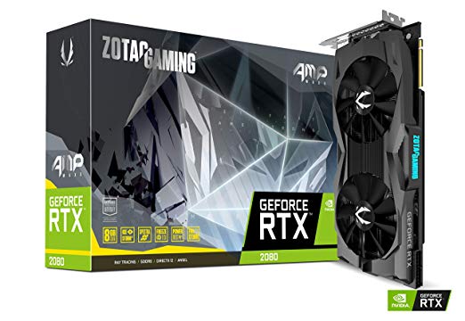 Zotac ZT-T20800H-10P Gaming GeForce RTX 2080 AMP Maxx, 8 GB GDDR6, HDMI, 3x DP, USB-C