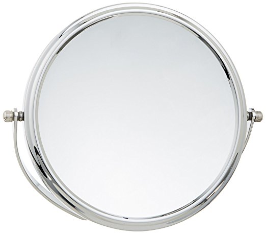 Danielle Easel Back Vanity Mirror, Chrome, 10X