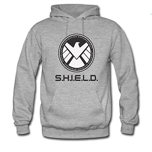 Nesth Unisex Women's Printed Agents Of Shield Classic Hoodie