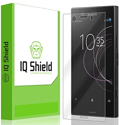 Sony Xperia XZ1 Compact Screen Protector, IQ Shield LiQuidSkin Full Coverage Screen Protector for Sony Xperia XZ1 Compact HD Clear Anti-Bubble Film