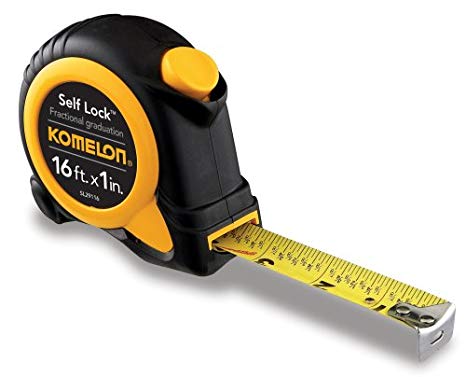 Komelon SL29116 Self Lock Speed Mark 16-Foot Power Tape