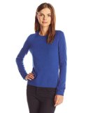 Lark and Ro Womens Cashmere Slim-Fit Crew-Neck Sweater