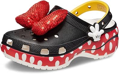 Crocs Women's Disney Minnie Mouse Classic Platform Clog