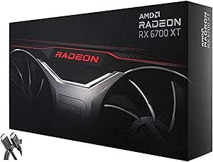 2021 Newest AMD Radeon RX 6700 XT Gaming Graphics Card with 12GB GDDR6,   AllyFlex HDMI (Renewed)