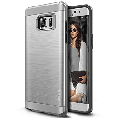 Galaxy Note 7 Case, OBLIQ [Slim Meta][Silver Titanium][MILITARY GRADE CERTIFIED] Slim Metallic Brushed Premium Dual Layer Protection Cover for Samsung Galaxy Note 7 (2016)