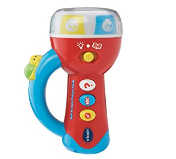 VTech Baby Spin and Learn Colours Torch - Multi-Coloured