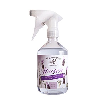 Pre De Provence Maison French Lavender Blossom Linen Water with Sprayer for Ironing or Fragrance