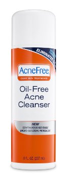 Acnefree Oil Free Acne Cleanser, 8 Ounce