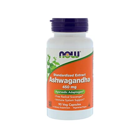 NOW Foods Ashwagandha -- 450 mg - 90 Veg Capsules