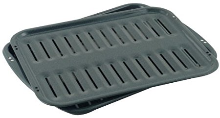 Whirlpool 4396923RW Porcelain Broiler Pan and Grid