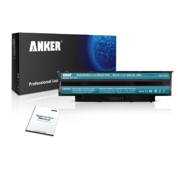 Anker® High Performance 5200mAh/58Wh Laptop Battery for Dell Inspiron 13R (N3010) 14R (N4010) 14R (N4110) 15R (N5010) 17R (N7010) M5110 M4110 M501 M503 Series, Vostro 3450 3550 3550n 3750, Fits P/N J1KND 312-0234 383CW YXVK2 W7H3N J4XDH 9TCXN -Upgraded With High Quality Samsung Cells and has Same Size&Shape as the OEM Battery-18 Months Warranty