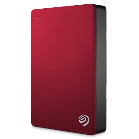 Seagate Backup Plus 4TB Portable External Hard Drive with 200GB of Cloud Storage USB 30 Red STDR4000902