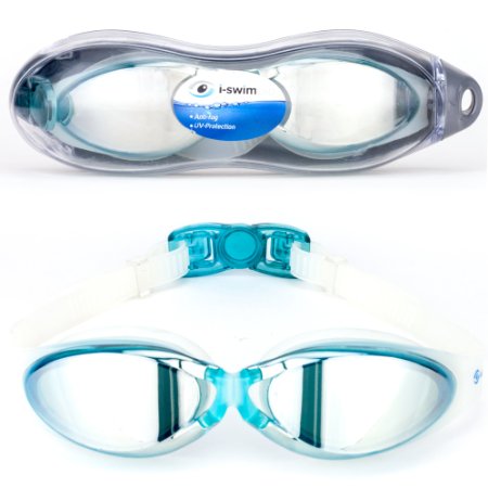1 Rated Swim Goggles On Amazon UK - Anti-Fog UV Protection Non Leaking With Crystal Clear Vision - Comfortable Fit Swimming Goggle For Kids 10 Men And Women
