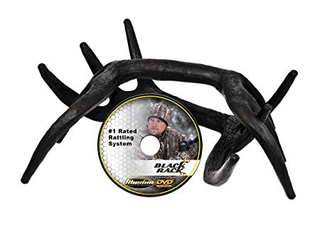 Illusion Systems Black Rack - Deer Rattling Antlers w/Instructional video