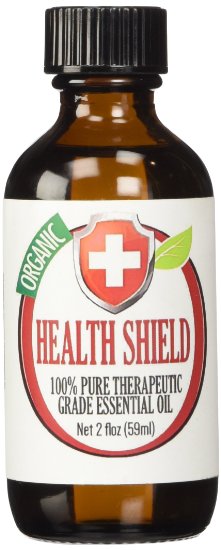 Best Health Shield 60ml Compare to Thieves Oil by Young Living Four Thieves by Edens Garden 100 Pure Therapeutic Grade Essential Oil Blend - 2 oz Ounces