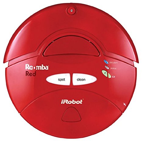 iRobot Roomba Intelligent Floorvac Robotic Vacuum, Red