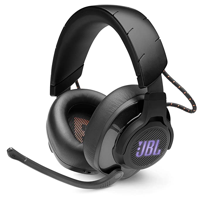 JBL Quantum 600 by Harman Wireless Over-Ear Performance Gaming Headset with QuantumSurround, Lossless 2.4GHz Wireless Connectivity,14 Hrs Battery Life (Black)