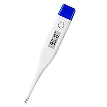 Digital Thermometer [Degree Fahrenheit / °F] with Fast and Accurate Reading Waterproof Thermometer for Adults and Kids