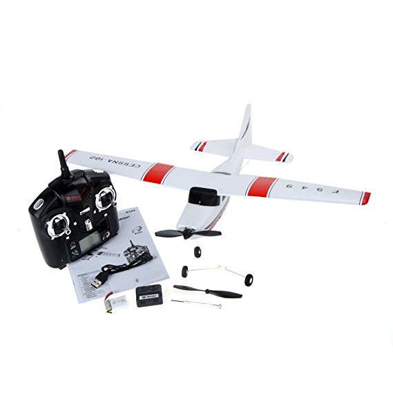 F949 2.4G 3CH RC Airplane Fixed Wing Plane Outdoor RTF Aircraft Model