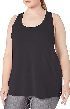 Amazon Essentials Women's Tech Stretch Racerback Tank Top (Available in Plus Size), Multipacks