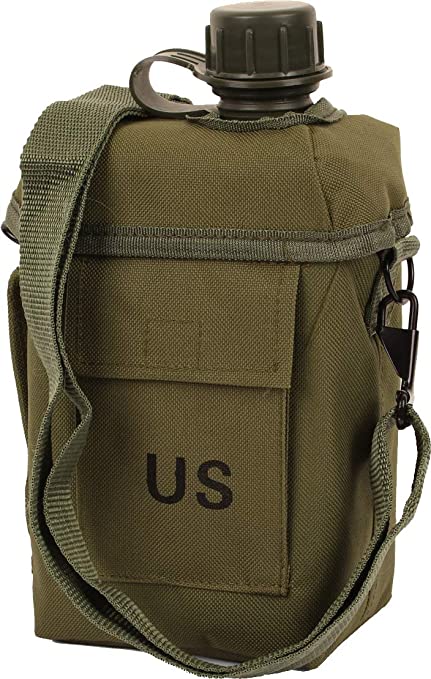 Mil-Tec 2 Litre Patrol Canteen with Cover and Strap